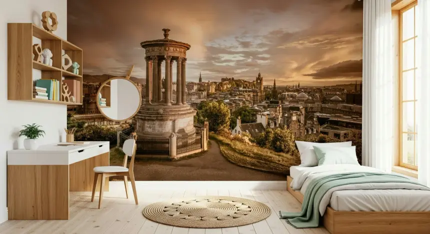 Calton Hill Wall Mural