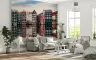 European Canal City Reflections Wall Mural 6