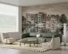 Historic European Canal Cityscape Wall Mural 7