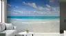 Serene Tropical Beach Ocean View Wall Mural 8