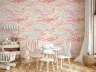 Colorful Wavy Abstract Kids' Room Wallpaper 7