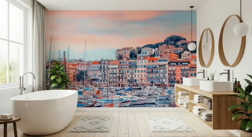 Cannes Vista Wall Mural