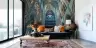 Gothic Cathedral Interior Architectural Wall Mural 6