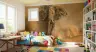 Majestic Elephant Dust Storm Wall Mural 8