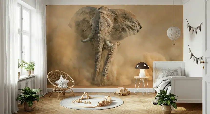Dust Storm Charge Wall Mural -2244884