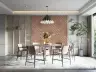 Contemporary Brown Geometric Diamond Wallpaper 7