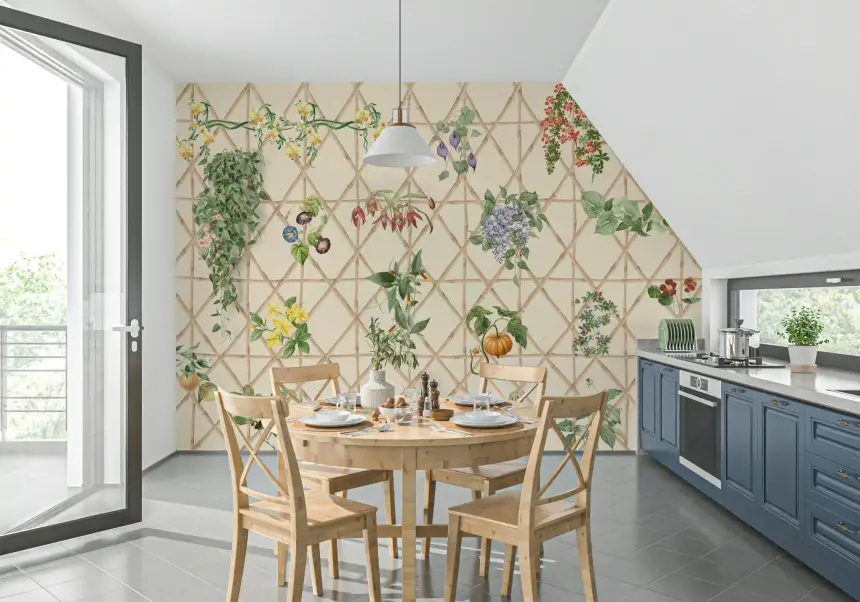 Chinoiserie Garden Wall Mural