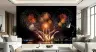 Vibrant Festive Fireworks Wall Mural 7