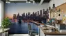 Dusk Manhattan Skyline Brooklyn Bridge Lights Wallpaper 6