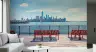 Panoramic Cityscape Waterfront Wall Mural 7
