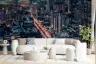 Vibrant City Nightscape Wall Mural 8
