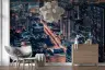 Vibrant City Nightscape Wall Mural 6