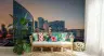 Modern City Lights Skyline Wall Mural 6