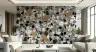 Multi-Color Terrazzo Stone Chip Wall Mural 7