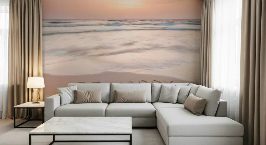 Coastal Affirmation Wall Mural