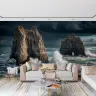 Dramatic Ocean Waves and Sea Stacks Wall Mural 8