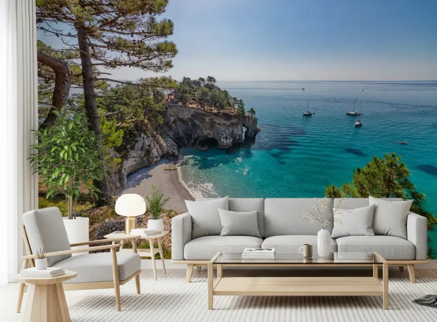 Coastal Haven Wall Mural