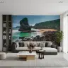 Dramatic Sea Stack Coastal Beach Wall Mural 6