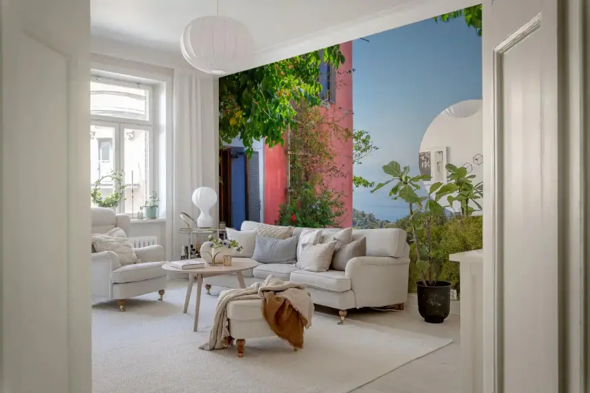 Coastal Path Charm Wall Mural