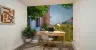 Mediterranean Coastal Village Scenic Wall Mural 8