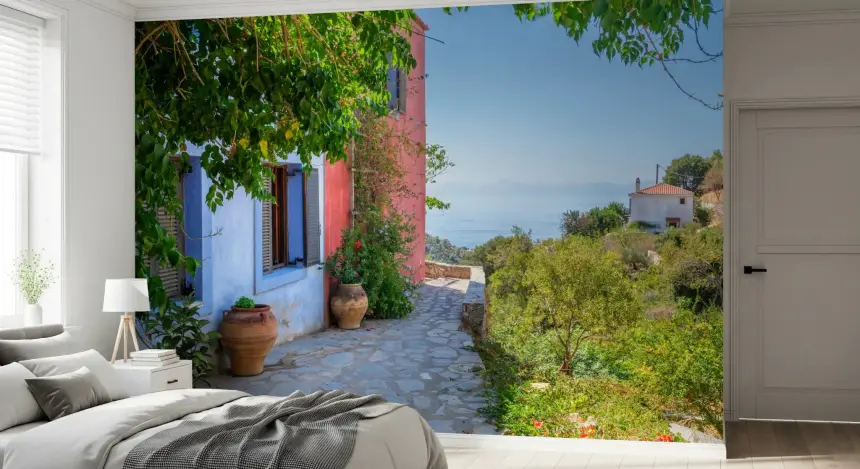 Coastal Path Charm Wall Mural