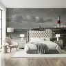 Dramatic Ocean Cliffs and Lighthouse Wall Mural 7