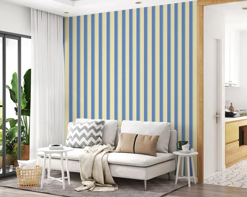 Coastal Stripes Wallpaper