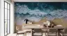 Aerial Ocean Waves Beach Shore Wall Mural 7