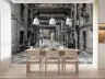 Monochrome European Street Wall Mural 6