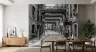 Monochrome European Street Wall Mural 5
