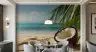Exotic Coconut Beach Wall Mural 8