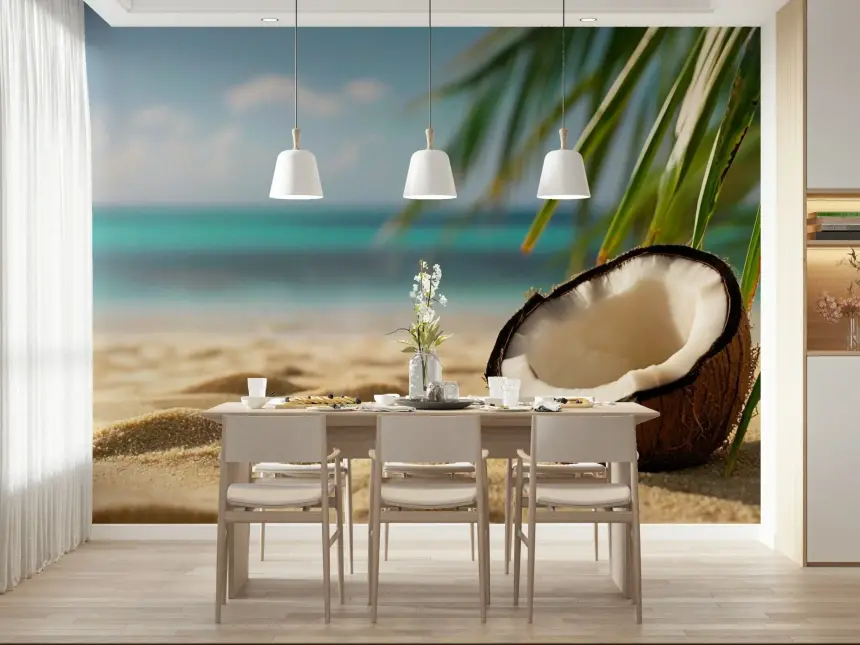 Coconut Dreams Wall Mural