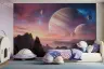 Vibrant Planetary Landscape Kids Wall Mural 7