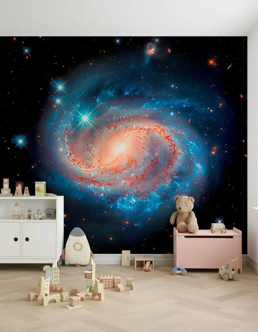 Cosmic Symphony Wall Mural