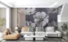 Elegant White Cosmos Floral Wall Mural 7