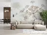 Sepia Botanical Umbellifer Wall Mural 8