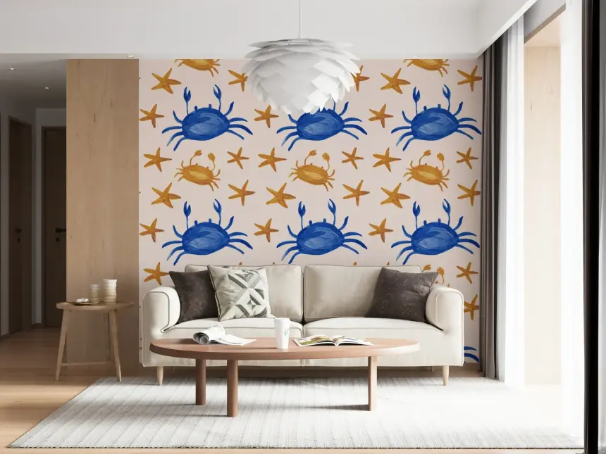 Crabs & Stars Wallpaper -2963143