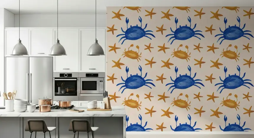 Crabs & Stars Wallpaper -2963143