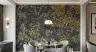 Organic Golden Lichen Stone Texture Wall Mural 7