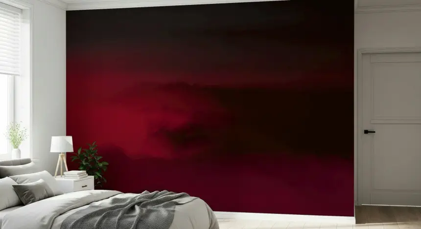Crimson Dreams Wall Mural