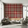 Classic Red Tartan Plaid Wallpaper 8