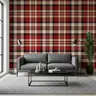Classic Red Tartan Plaid Wallpaper 7