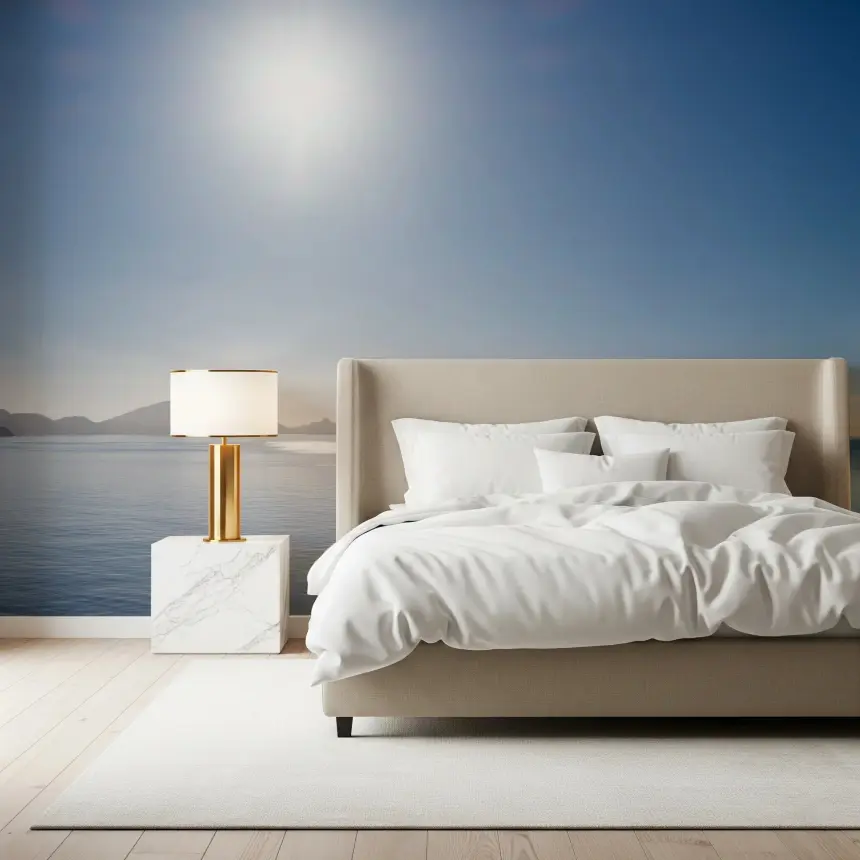 Crystal Blue Morning Wall Mural