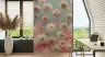 Soft Pink and White Dahlia Floral Wall Mural 6