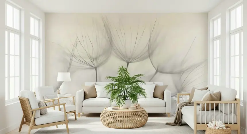 Whispers of Dandelions Wall Mural -1015493
