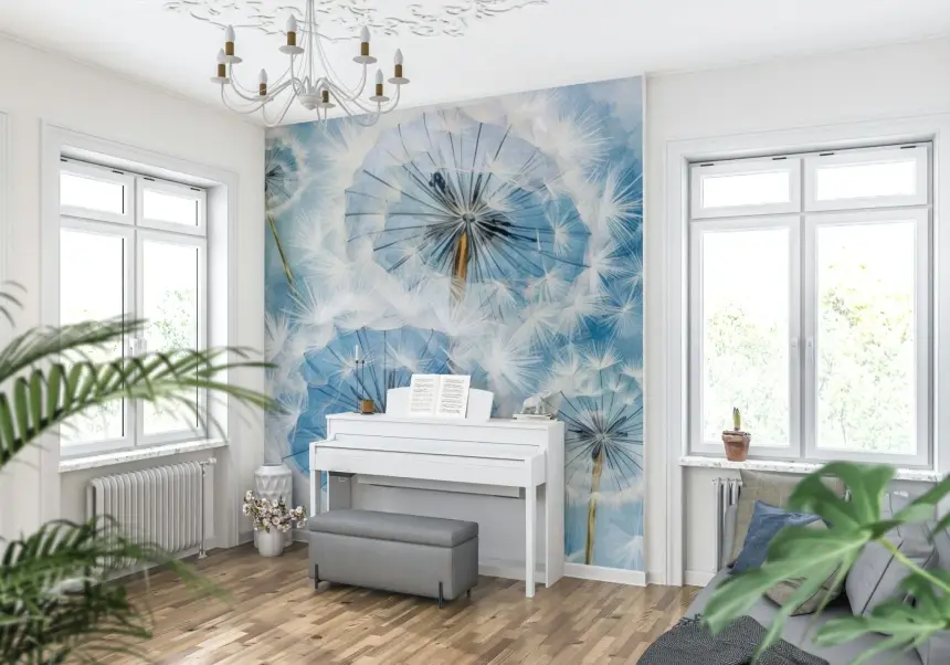 Dandelion Dreams Wall Mural