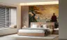 Spiritual Monk Meditation Mountain Wall Mural 8