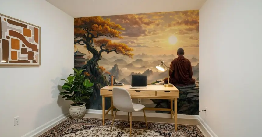 Dawn Serenity Mural