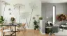 Ethereal White Wildflower Botanical Wall Mural 8