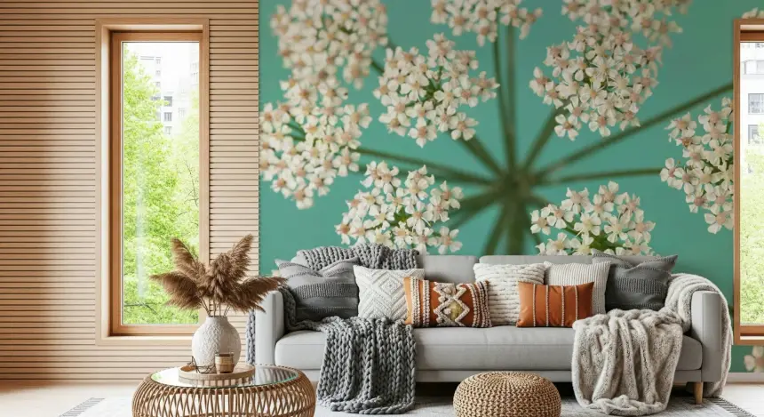 Delicate Blooms Wall Mural
